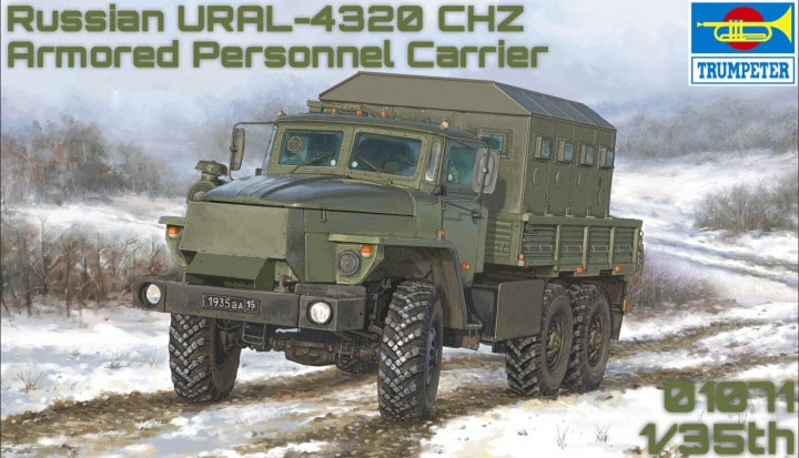Trumpeter Models - Russian URAL-4320 CHZ 1:35 - 1071