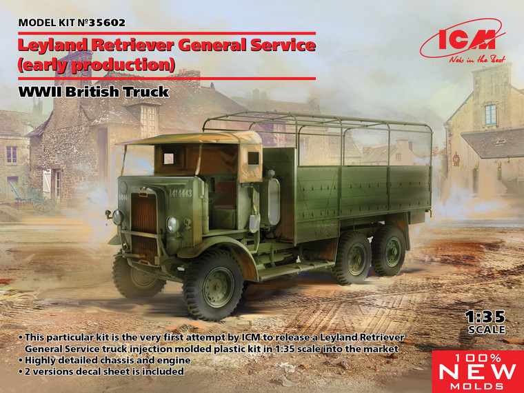 ICM Models - WWII British Leyland Retreiver Gen 1:35 - 35602