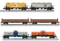 Kato - N 6-Car Mixed Freight Train - 1066275