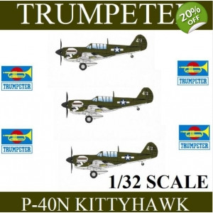 Trumpeter Models - P-40N KITTYHAWK 1:32 - 2212
