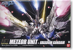 Bandai - Gundam Models - 16 Meteor Unit & Freedom HG 1:144 - 125301