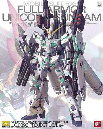 Bandai - Gundam Models - Rx-0 Full Armor Unicorn Gundam Ver.Ka MG - 2133286