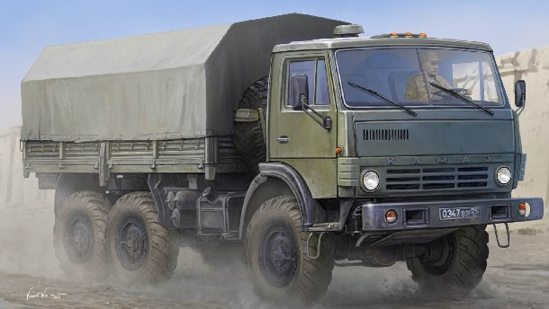 Trumpeter Models - Russian KamaZ 4310 Truck 1:35 - 1034