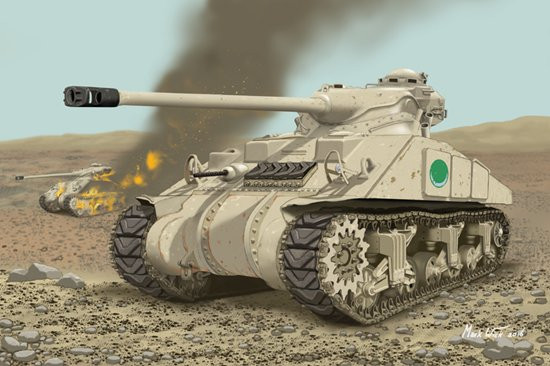 DML Military Kits - Egyptian Sherman 1:35 - 3570
