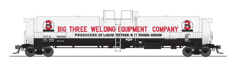 Broadway Limited - Ho Cryo Tank Car Big 3 Weld 2pk - 6314