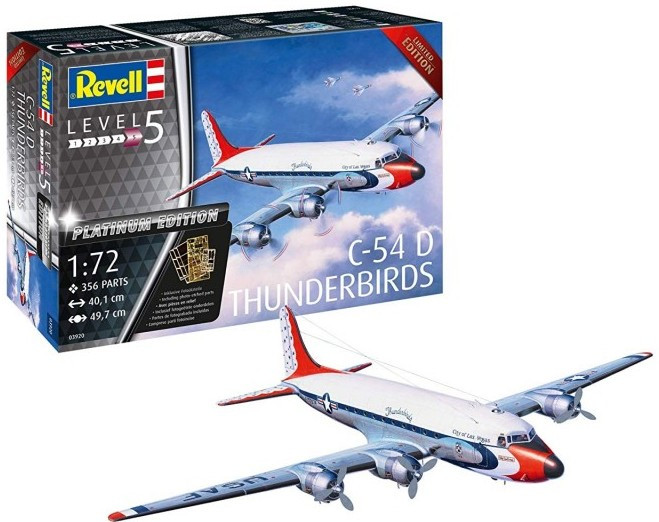 Revell Monogram Germany - C54D Thunderbirds Transport Platinu 1:72 - 3920