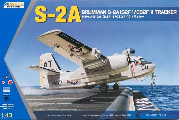 Kinetic Model Kits - S-2A TRACKER 1:48 - 48039