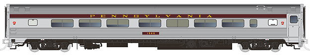 Rapido Trains - Ho Budd Coach Prr Cong 1582 - 115036
