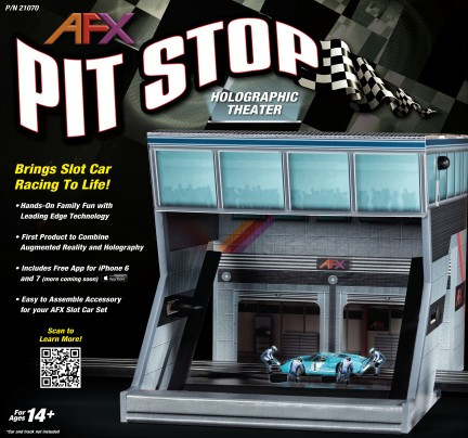 AFX Hobbies - Pit Stop Holographic Theater - 21070