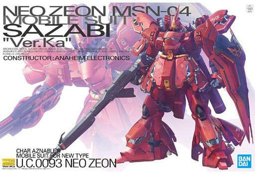 Bandai - Gundam Models - Msn-04 SaZabi Ver.Ka Bandai MG 1:100 - 2204932