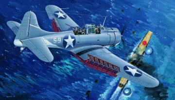 Trumpeter Models - Sbd-3 Dauntless Midway 1:32 - 2244
