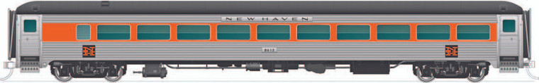 Rapido Trains - Ho 8600 Coach N.H.McGinnis W/O Sk 8672 - 17230