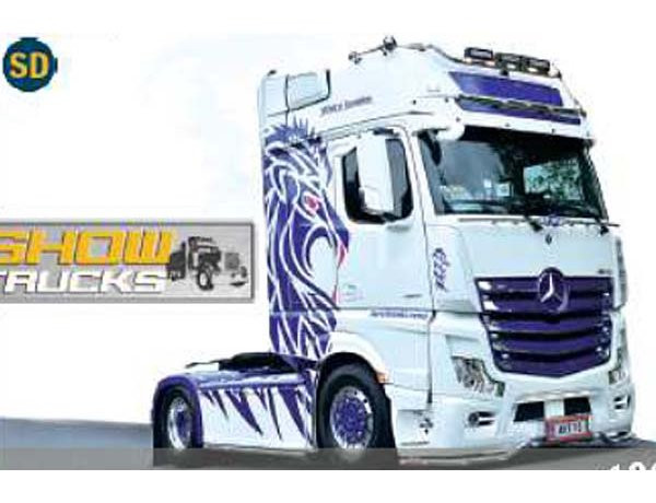 Italeri Model Kits - MB ActrosMP4 Giga Sp Shwtrk:24 - 3935