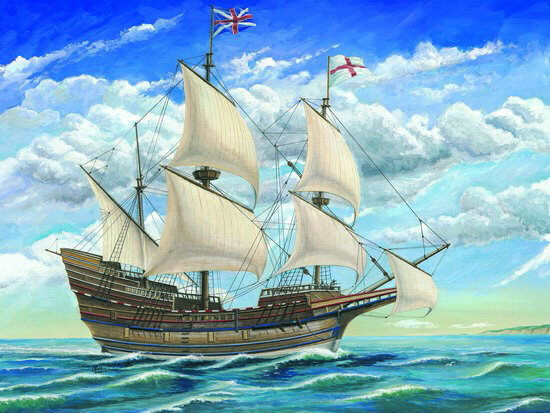 Trumpeter Models - Mayflower Sailing Ship 1:60 - 1201
