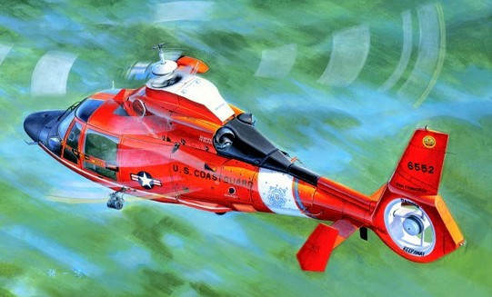 Trumpeter Models - Hh-65C Dolphin Uscg 1:35 - 5107
