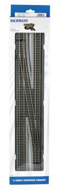 Bachmann - Ho Ns #6 Lh Remote Crossover - 44575