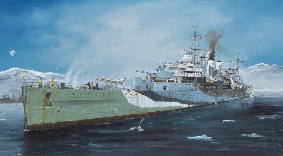 Trumpeter Models - HMS Kent 1:350 - 5352