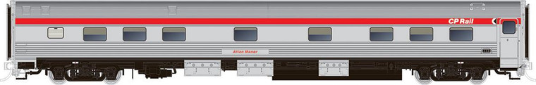 Rapido Trains - Ho Budd Manor Sleeper CPR Red No# - 119014