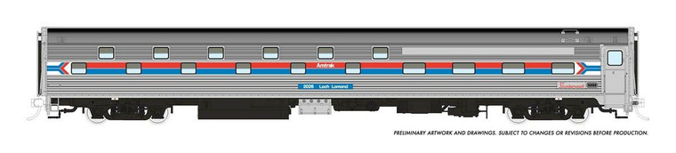 Rapido Trains - Ho Bud Slumbercoach Amtrak 2027 - 141003