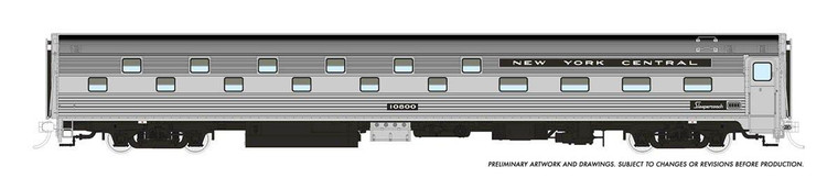 Rapido Trains - Ho Bud Slumbercoach NYC 10800 - 141019