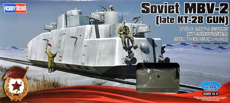 Hobby Boss Models - Soviet MBV-2 Late KT-28 1:35 - 85516