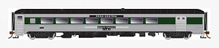 Rapido Trains - Ho PS County Car W/baggage PC 7186 - 134023