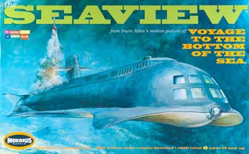 Aurora-Moebius Model Kits - SEAVIEW 8window 39' - 708