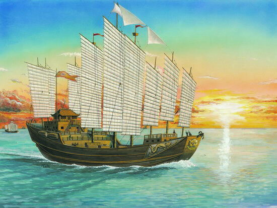 Trumpeter Models - Chinese Junk 1:350 - 1202