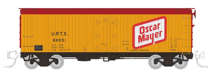 Rapido Trains - N 37'Garx Meat Reefer Om 4pk1 - 521027