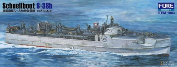 Fore Hobby Models - German Schnellboot S-38B Armored Bridge - 1003