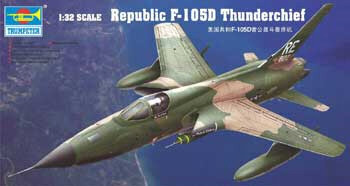 Trumpeter Models - F-105D Thunderchief 1:32 - 2201