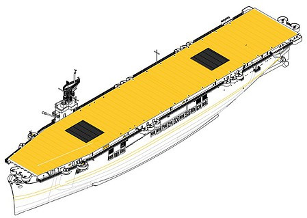 Trumpeter Models - USS CVE26 Sangamon Aircraft Carr. 1:350 - 5369