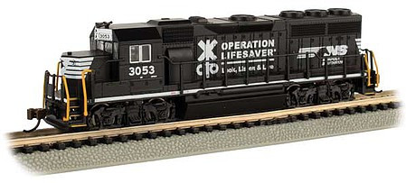 Bachmann - Ho Emd Gp40 NS #3053 Operation Lifesaver - 63535