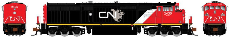 Rapido Trains - N GE Dash 8-40CM 2452 - 540011