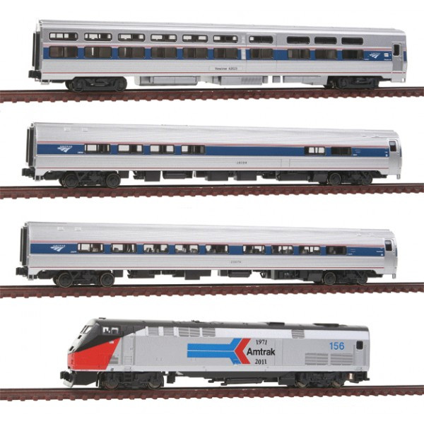 Kato - N P42 Amfleet Viewliner 3car Lighted - 10662861