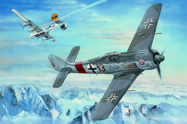 Hobby Boss Models - Focke Wulf Fw190-8 1:18 - 81803