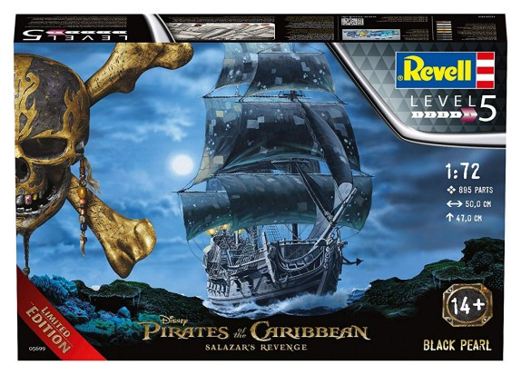 Revell Monogram Germany - Black Pearl Pirates Caribbean 1:72 - 5699