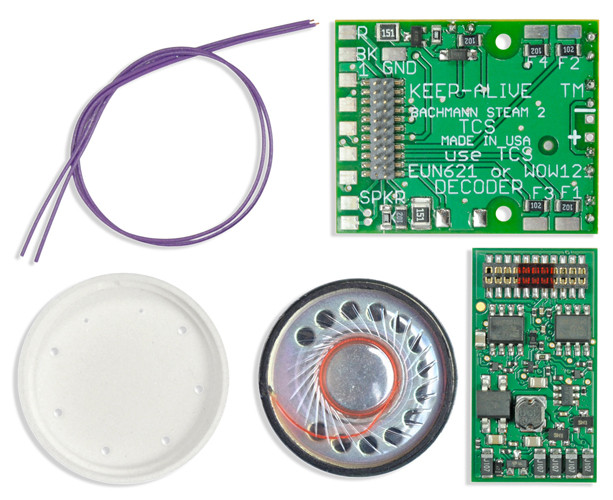 Train Control Systems - WOWSteam Decoder BAC-2 4-8-2 - 1901