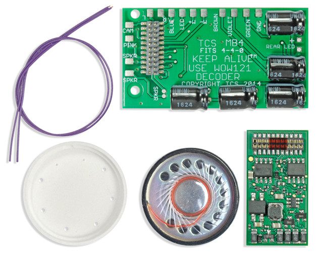 Train Control Systems - WOWSteam Decoder BAC-4 4-4-0 - 1903