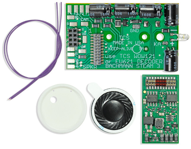 Train Control Systems - WOWSteam Decoder BAC-5 2-8-2 - 1904
