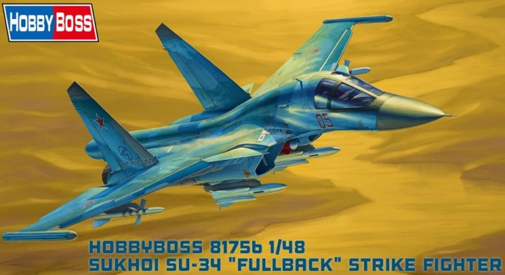 Hobby Boss Models - Russian Su-34 Fullback 1:48 - 81756