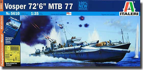 Italeri Model Kits - Vosper 73'6' MTB 1:35 - 5610
