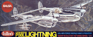 Guillows Models - P-38 Lightning 40' - 2001