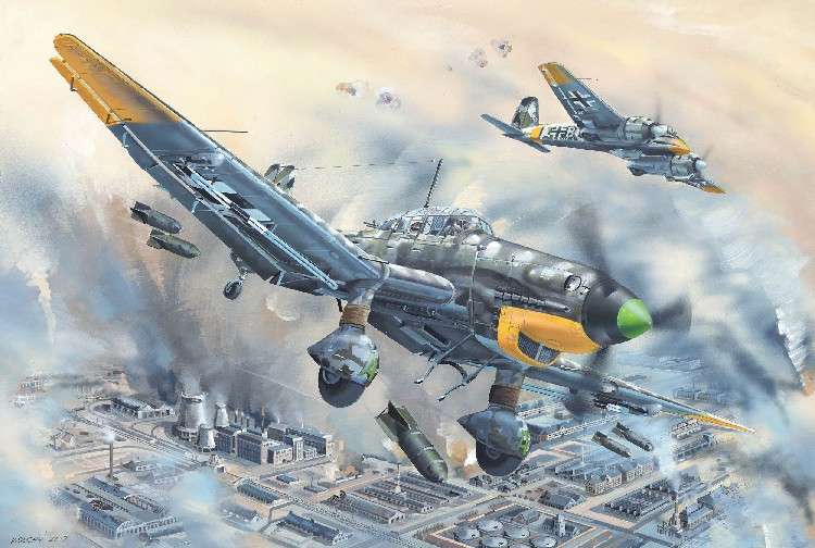 Trumpeter Models - Junkers JU87D5 Stuka 1:24 - 2424