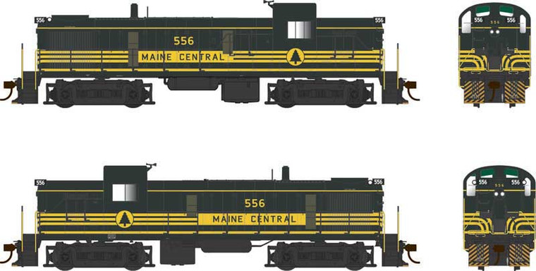 Bowser - Alco RS-3 Phase 3 MC 556 - 25207