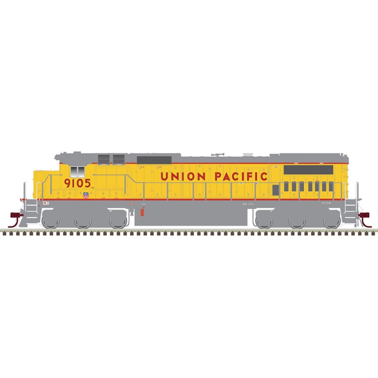 Atlas Model Railroad Co. - Ho Dash 8-40C Diesel UP 9105 W/Fdl - 10004190