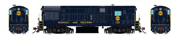 Rapido Trains - HO H16-44 N&W 143 - 44015