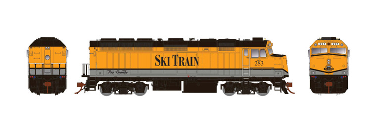 Rapido Trains - HO F40PH Ph2 Ski Train 283 - 83112