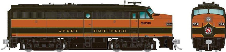Rapido Trains - Ho Alco FA-1 GN W/dcc 276A - 37017