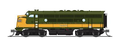 Broadway Limited - N EMD F3A GTW 9009 W/sd - 6844